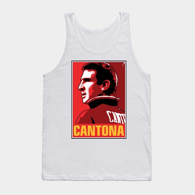 Cantona Tank Top by DAFTFISH